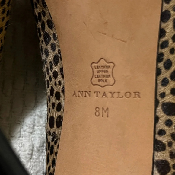 🖤Ann Taylor Leandra Haircalf Platform Booties🖤 - Picture 8 of 9